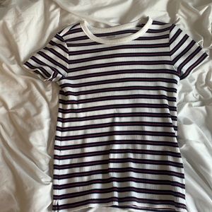 Old Navy Red, White, & Blue Striped Shirt